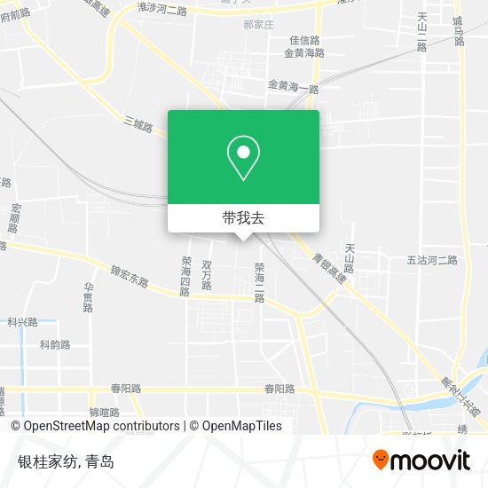 银桂家纺地图