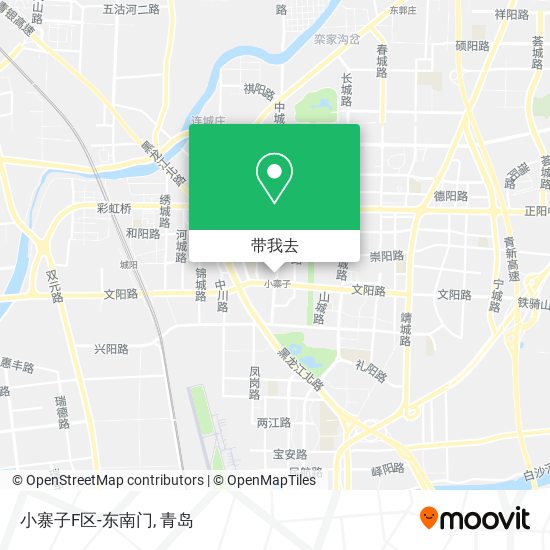 小寨子F区-东南门地图