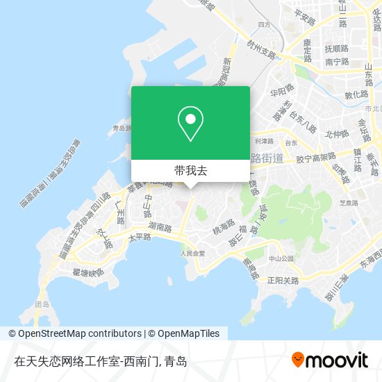 在天失恋网络工作室-西南门地图