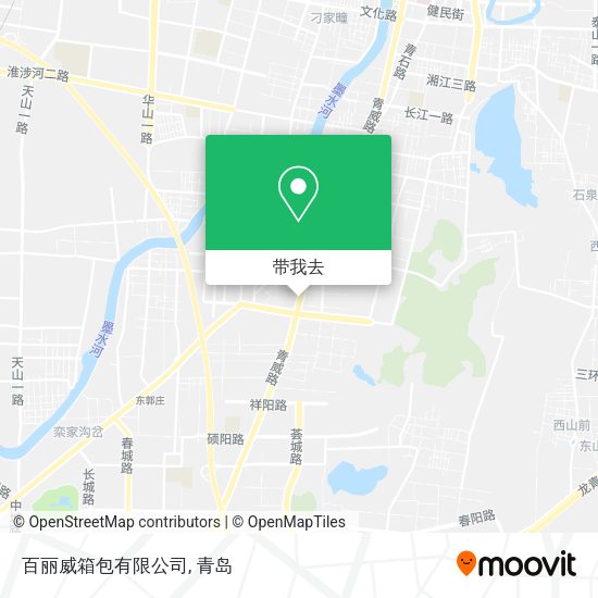百丽威箱包有限公司地图