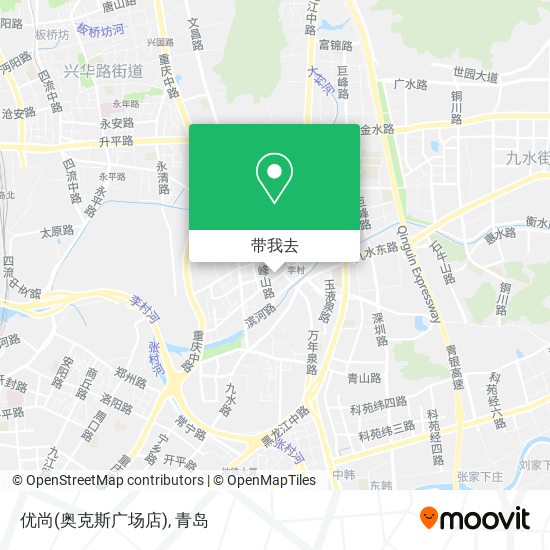 优尚(奥克斯广场店)地图