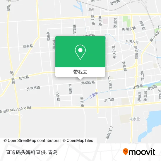 直通码头海鲜直供地图