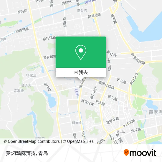 黄焖鸡麻辣烫地图