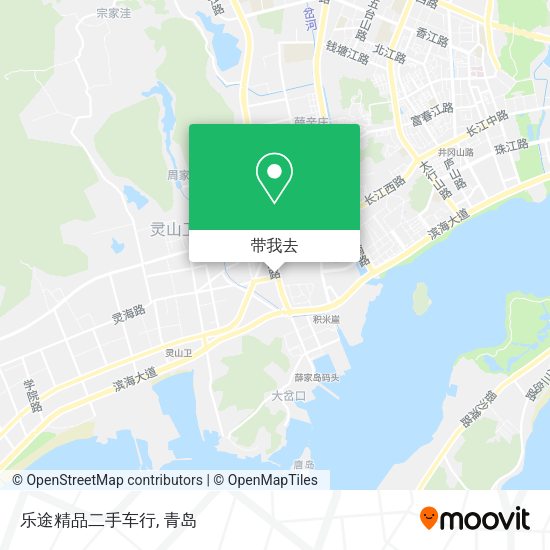 乐途精品二手车行地图