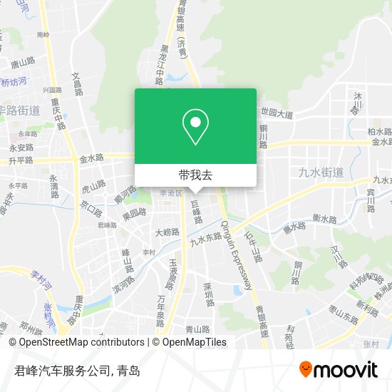 君峰汽车服务公司地图