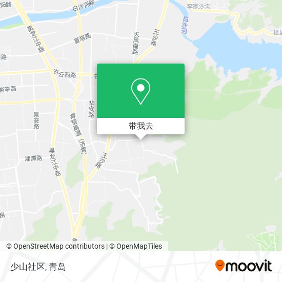 少山社区地图