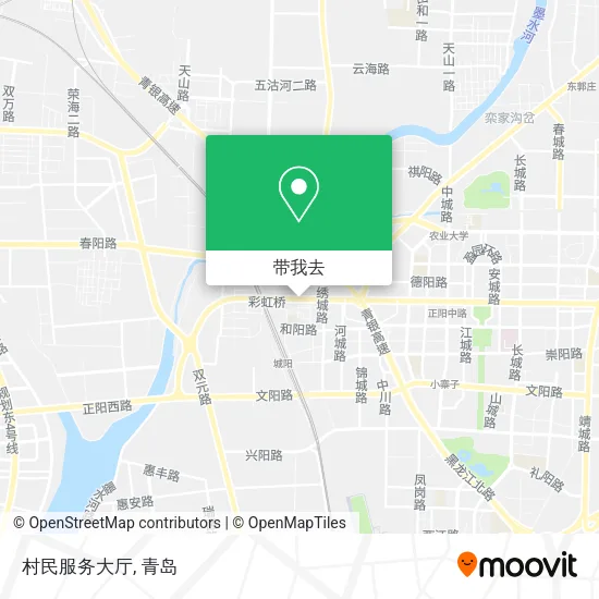 村民服务大厅地图