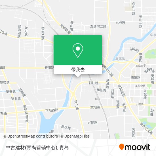 中古建材(青岛营销中心)地图