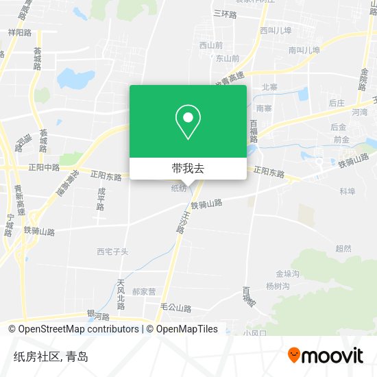 纸房社区地图