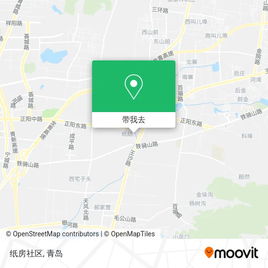 纸房社区地图