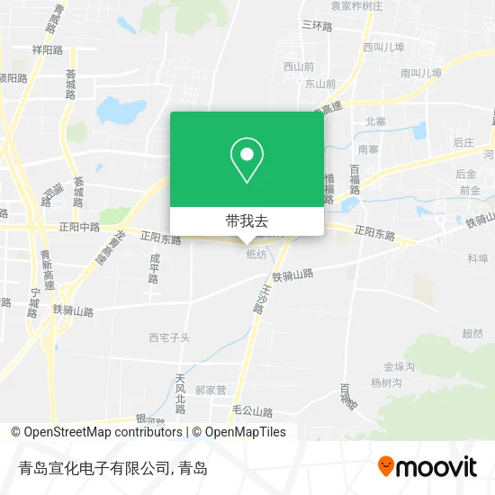 青岛宣化电子有限公司地图
