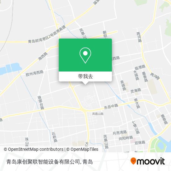 青岛康创聚联智能设备有限公司地图