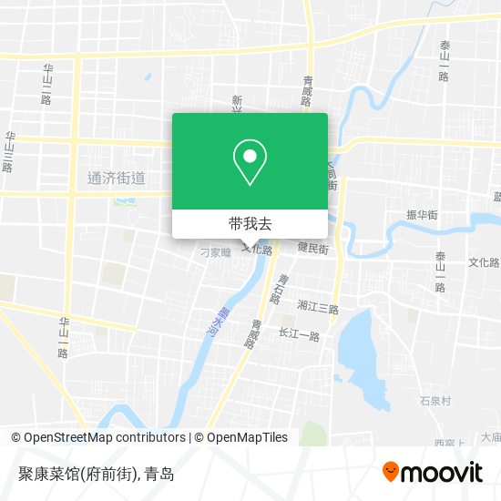聚康菜馆(府前街)地图