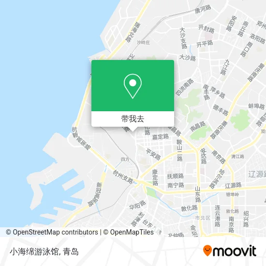 小海绵游泳馆地图