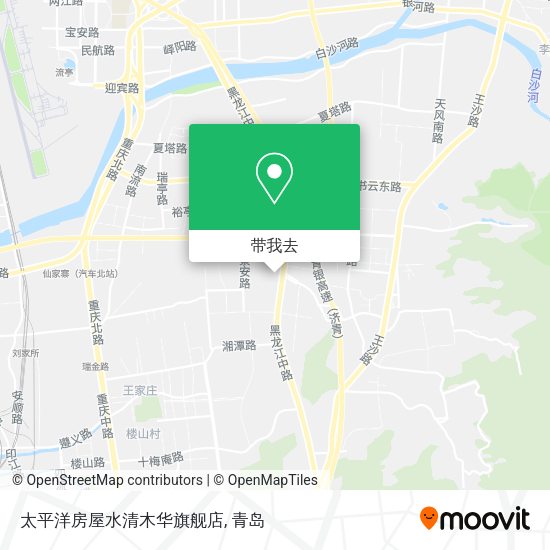太平洋房屋水清木华旗舰店地图