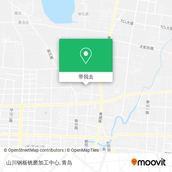 山川钢板铣磨加工中心地图