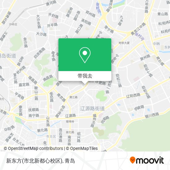 新东方(市北新都心校区)地图