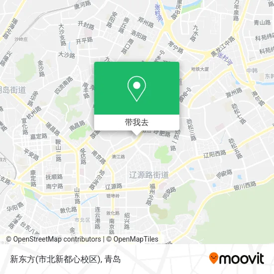 新东方(市北新都心校区)地图