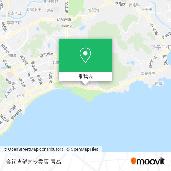 金锣肯鲜肉专卖店地图