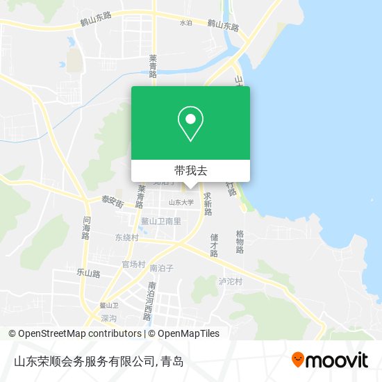 山东荣顺会务服务有限公司地图