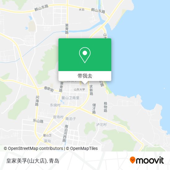 皇家美孚(山大店)地图