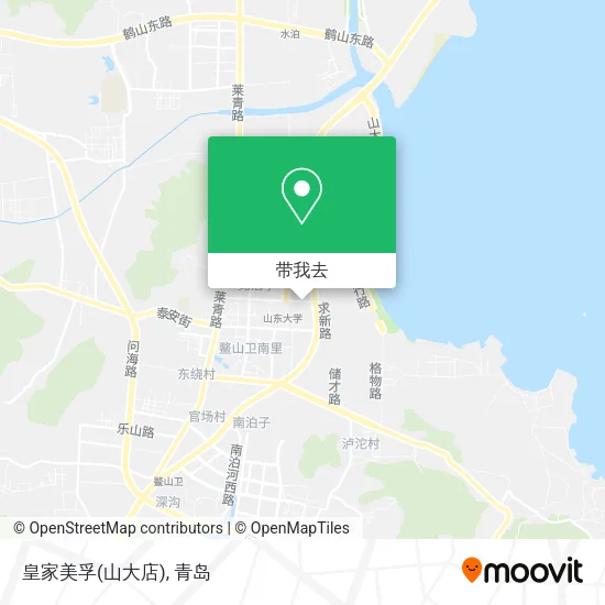 皇家美孚(山大店)地图