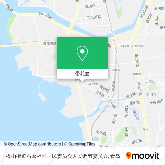 楼山街道石家社区居民委员会人民调节委员会地图