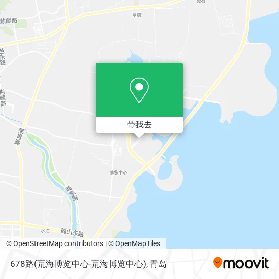 678路(巟海博览中心-巟海博览中心)地图