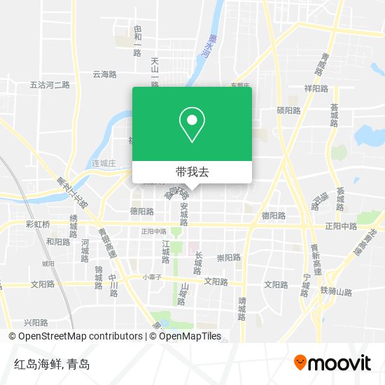 红岛海鲜地图