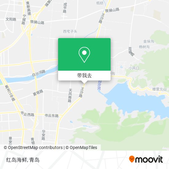 红岛海鲜地图