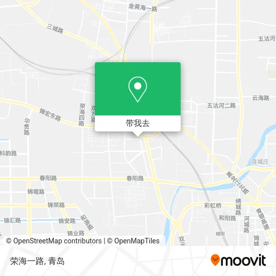 荣海一路地图