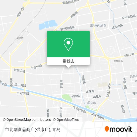 市北副食品商店(强康店)地图