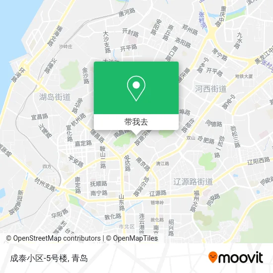 成泰小区-5号楼地图