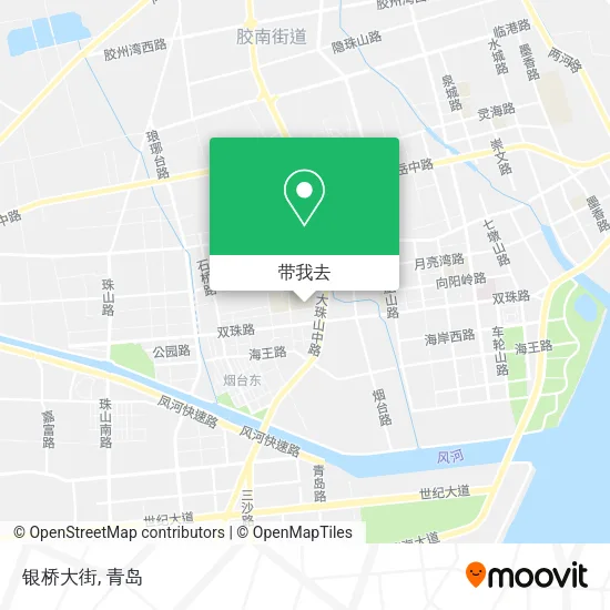 银桥大街地图