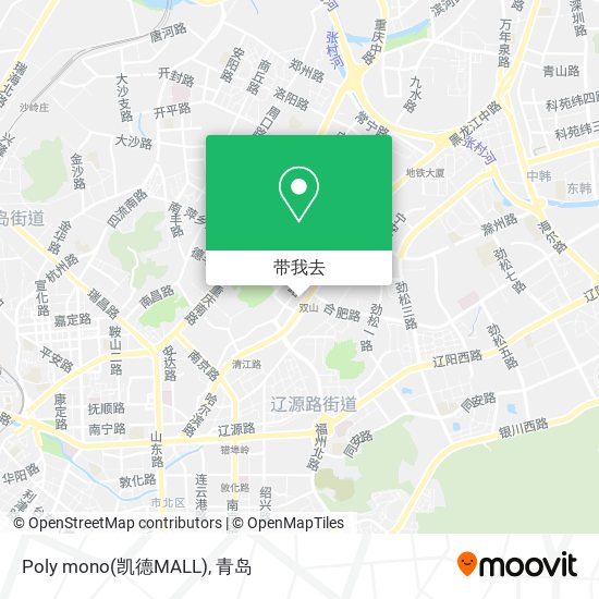 Poly mono(凯德MALL)地图