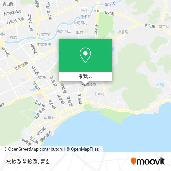 松岭路苗岭路地图