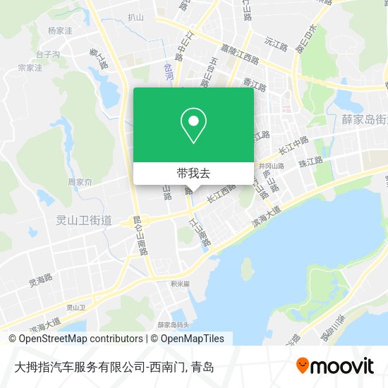 大拇指汽车服务有限公司-西南门地图