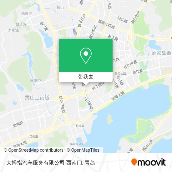 大拇指汽车服务有限公司-西南门地图