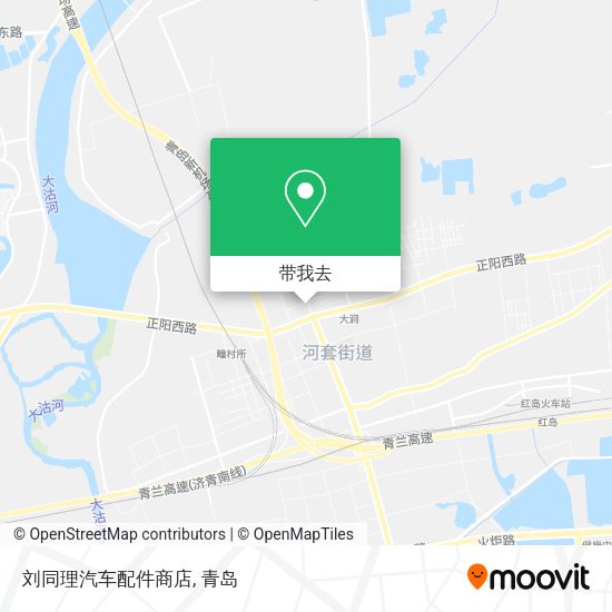 刘同理汽车配件商店地图