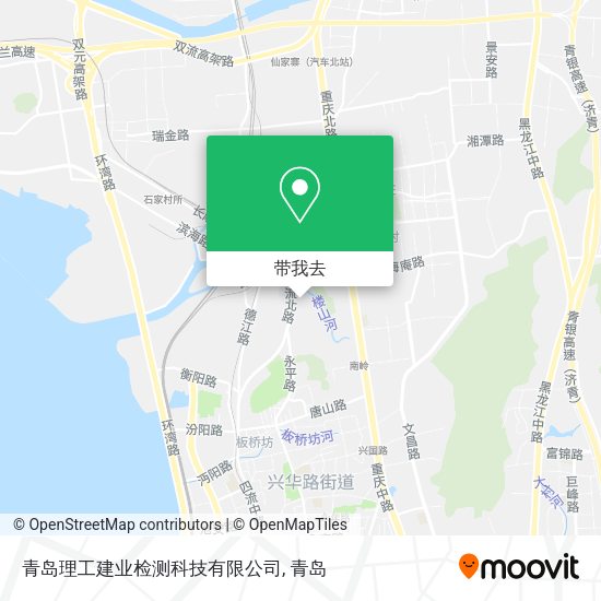 青岛理工建业检测科技有限公司地图