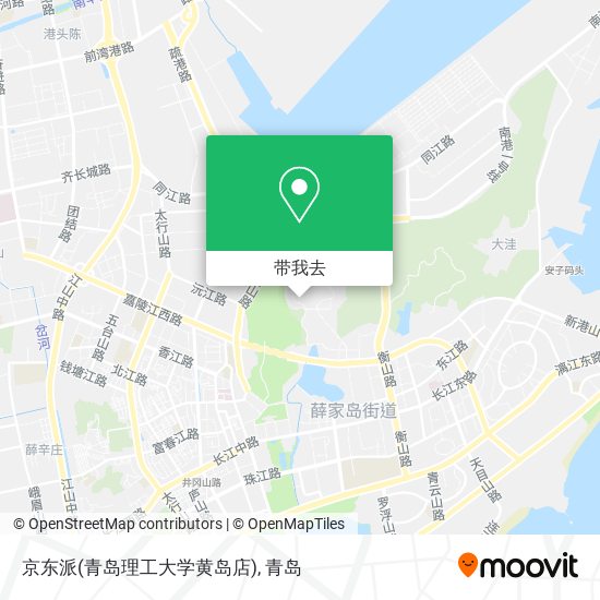 京东派(青岛理工大学黄岛店)地图