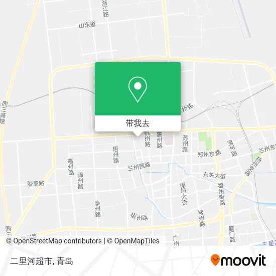 二里河超市地图