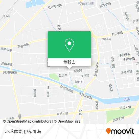环球体育用品地图