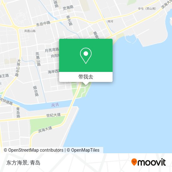 东方海景地图