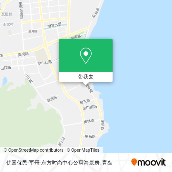 优国优民-军哥-东方时尚中心公寓海景房地图