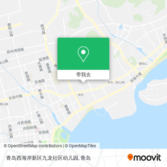 青岛西海岸新区九龙社区幼儿园地图