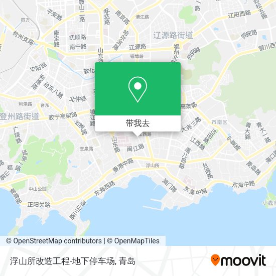 浮山所改造工程-地下停车场地图