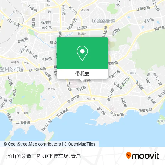 浮山所改造工程-地下停车场地图