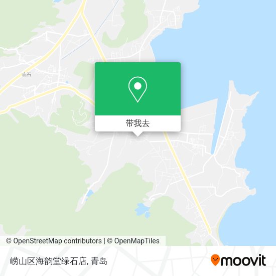 崂山区海韵堂绿石店地图