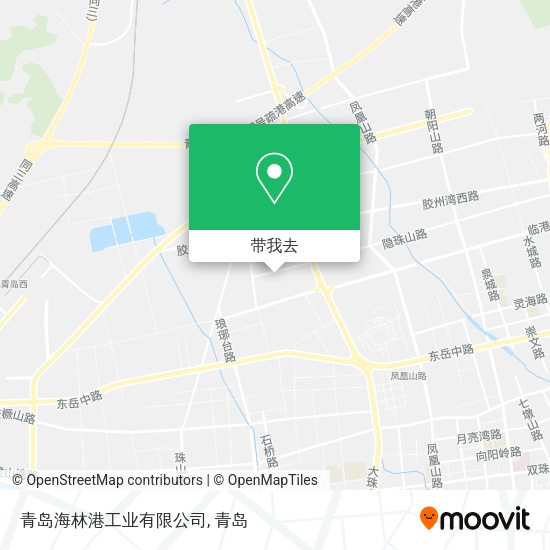 青岛海林港工业有限公司地图